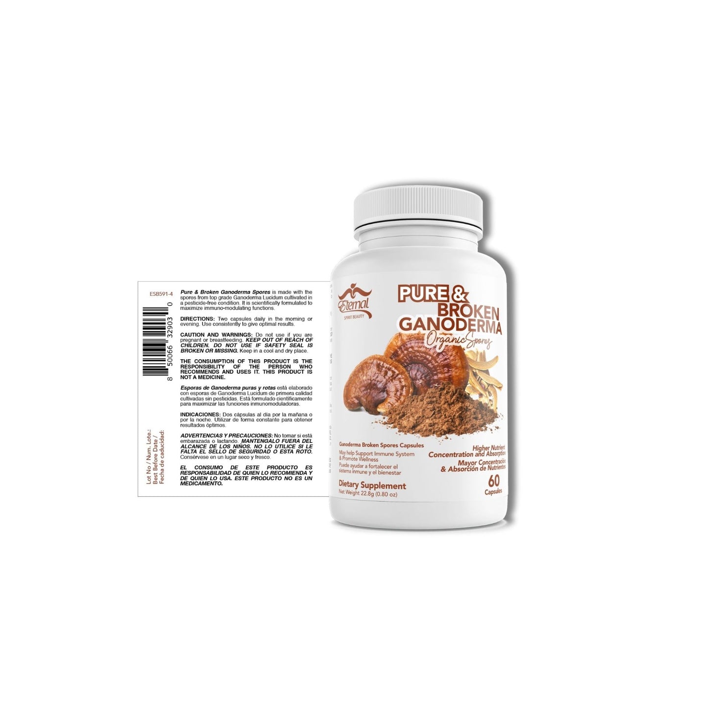 Eternal Spirit Beauty Pure & Broken Ganoderma – Ancient Wellness for Modern Living