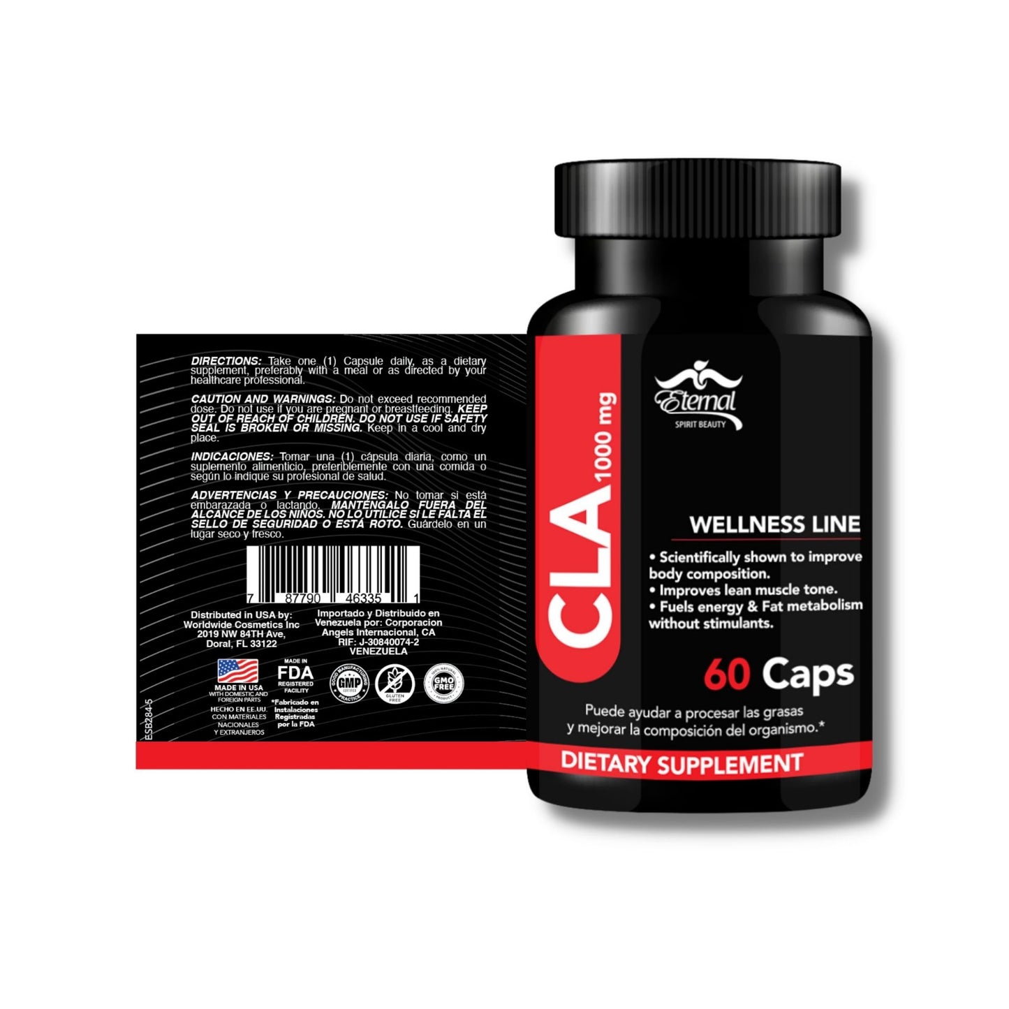 Eternal Spirit Beauty CLA – Natural Weight Management & Metabolic Support