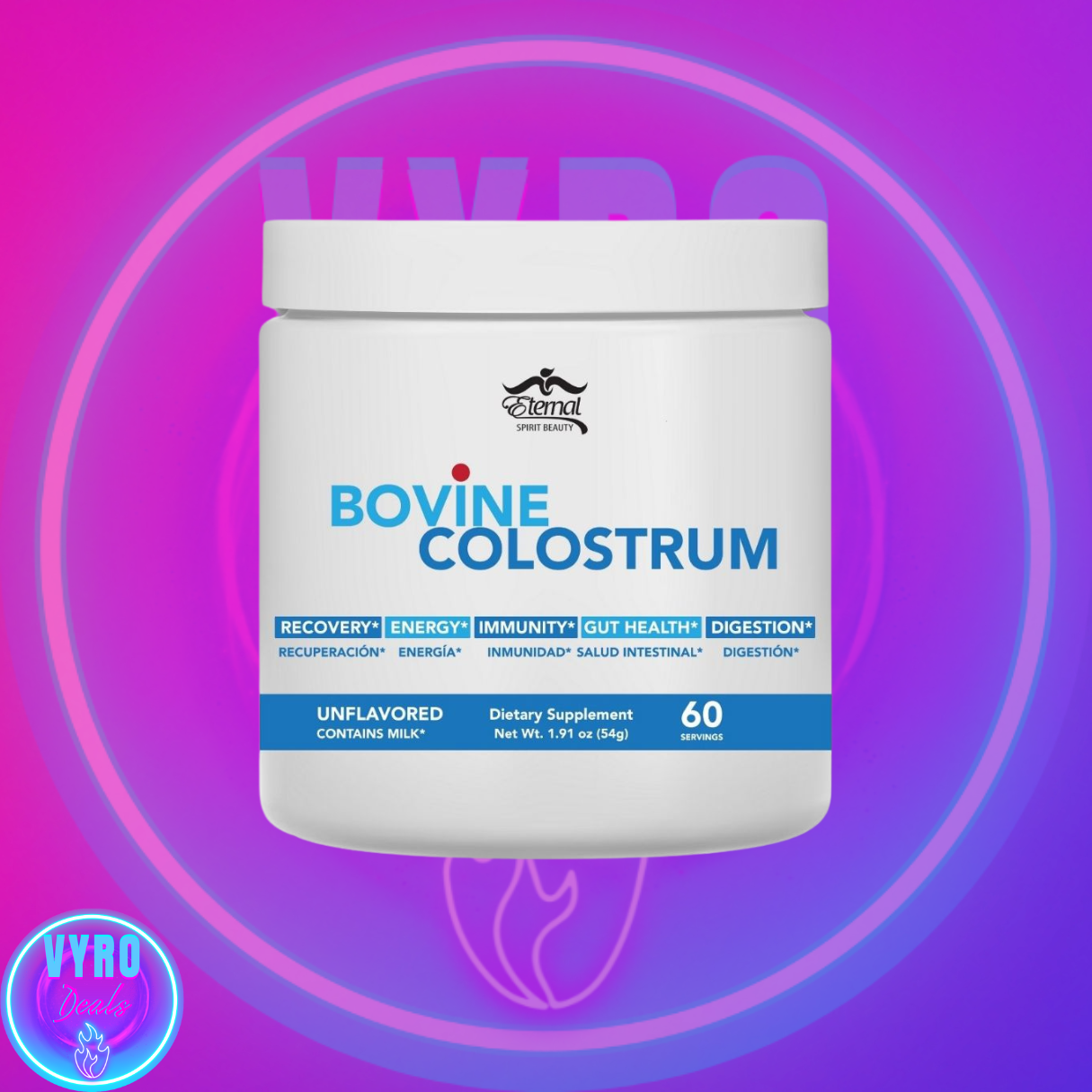 Eternal Spirit Beauty Bovine Colostrum – Nature’s First Superfood for Immunity & Vitality