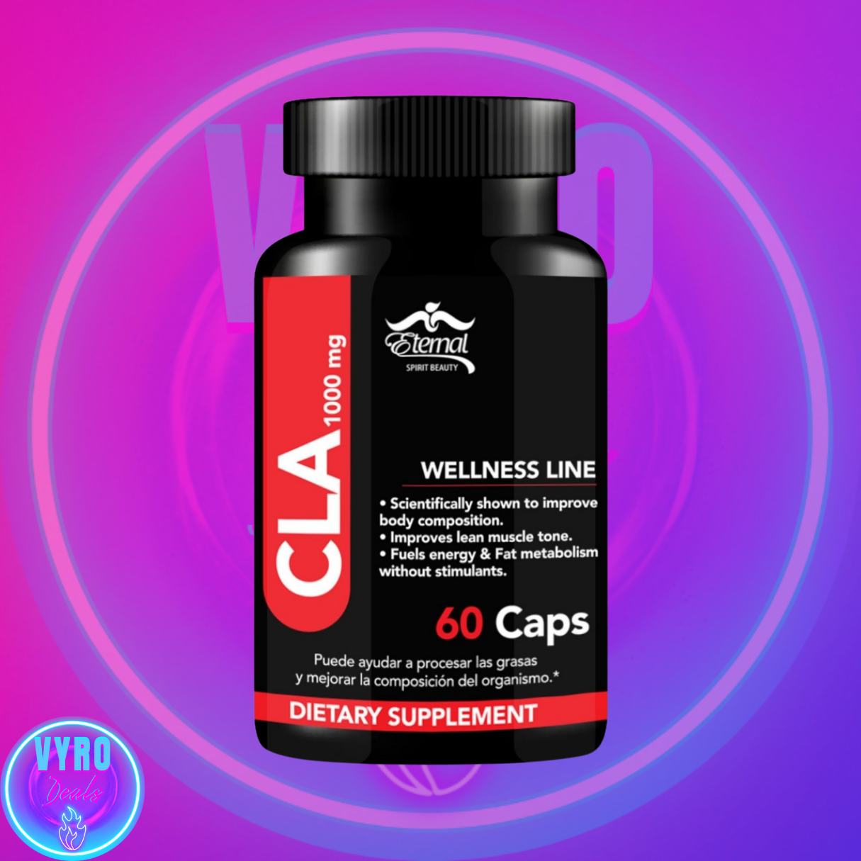 Eternal Spirit Beauty CLA – Natural Weight Management & Metabolic Support