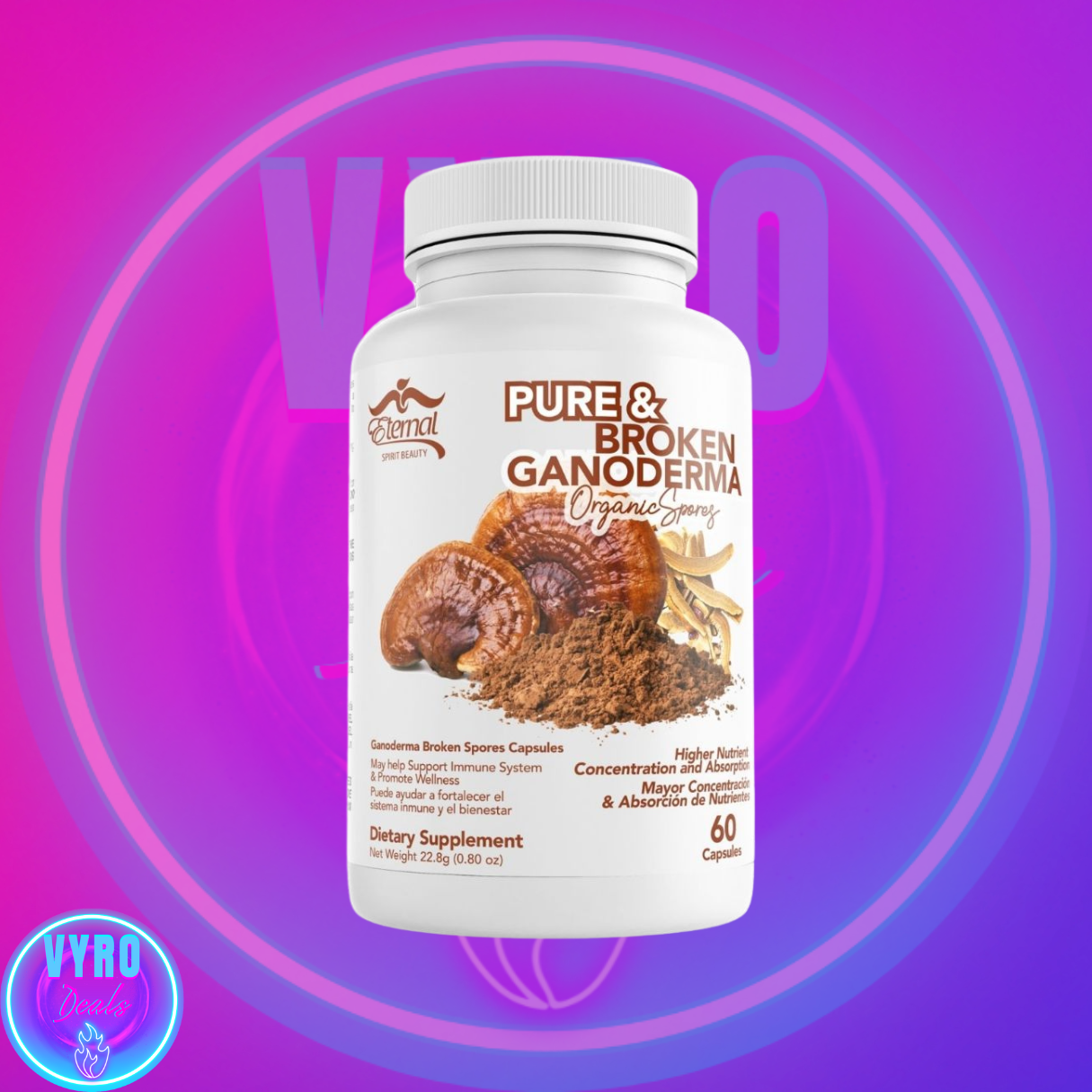 Eternal Spirit Beauty Pure & Broken Ganoderma – Ancient Wellness for Modern Living