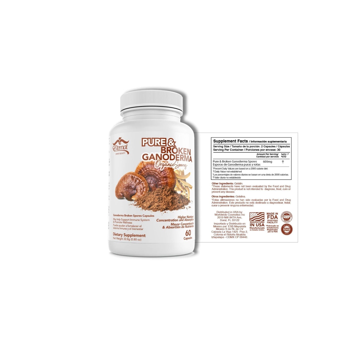 Eternal Spirit Beauty Pure & Broken Ganoderma – Ancient Wellness for Modern Living