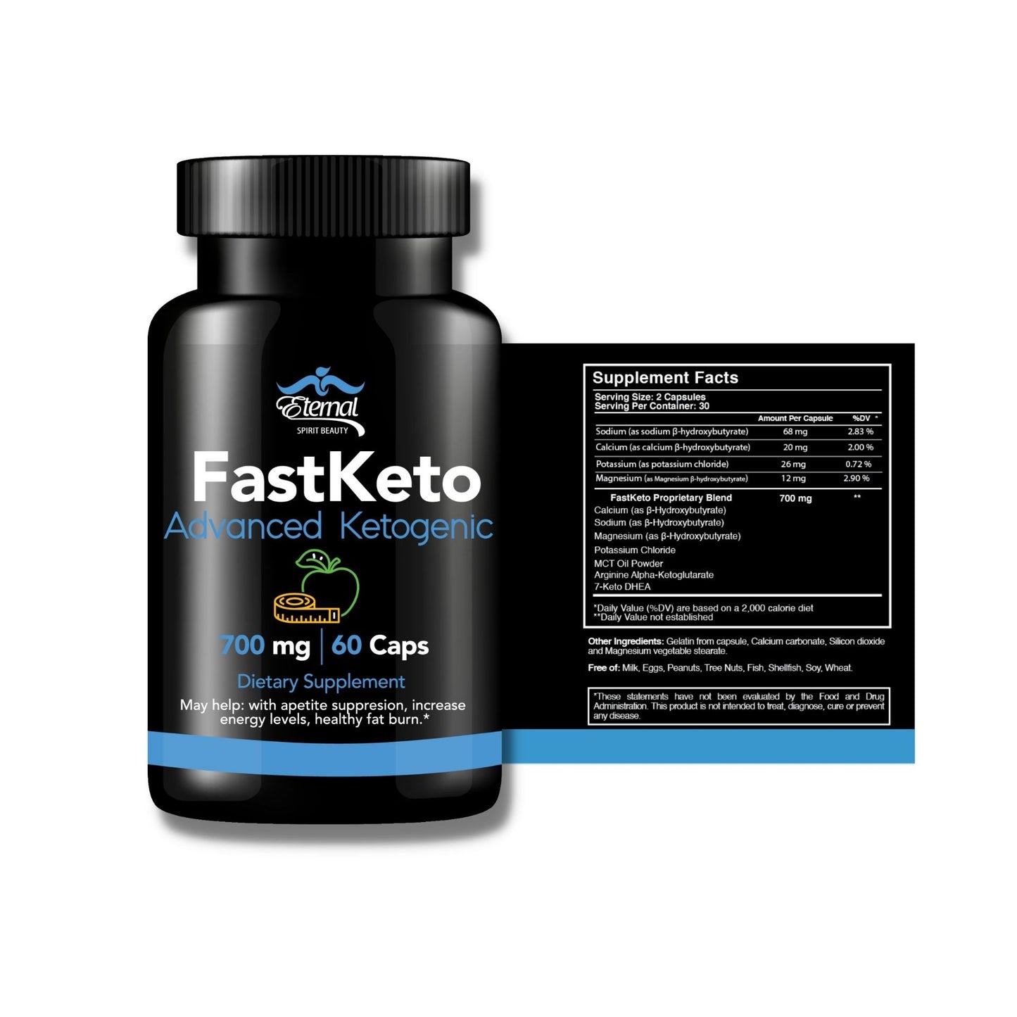 Eternal Spirit Beauty FastKeto – Advanced Ketogenic Support for Energy & Fat Burning
