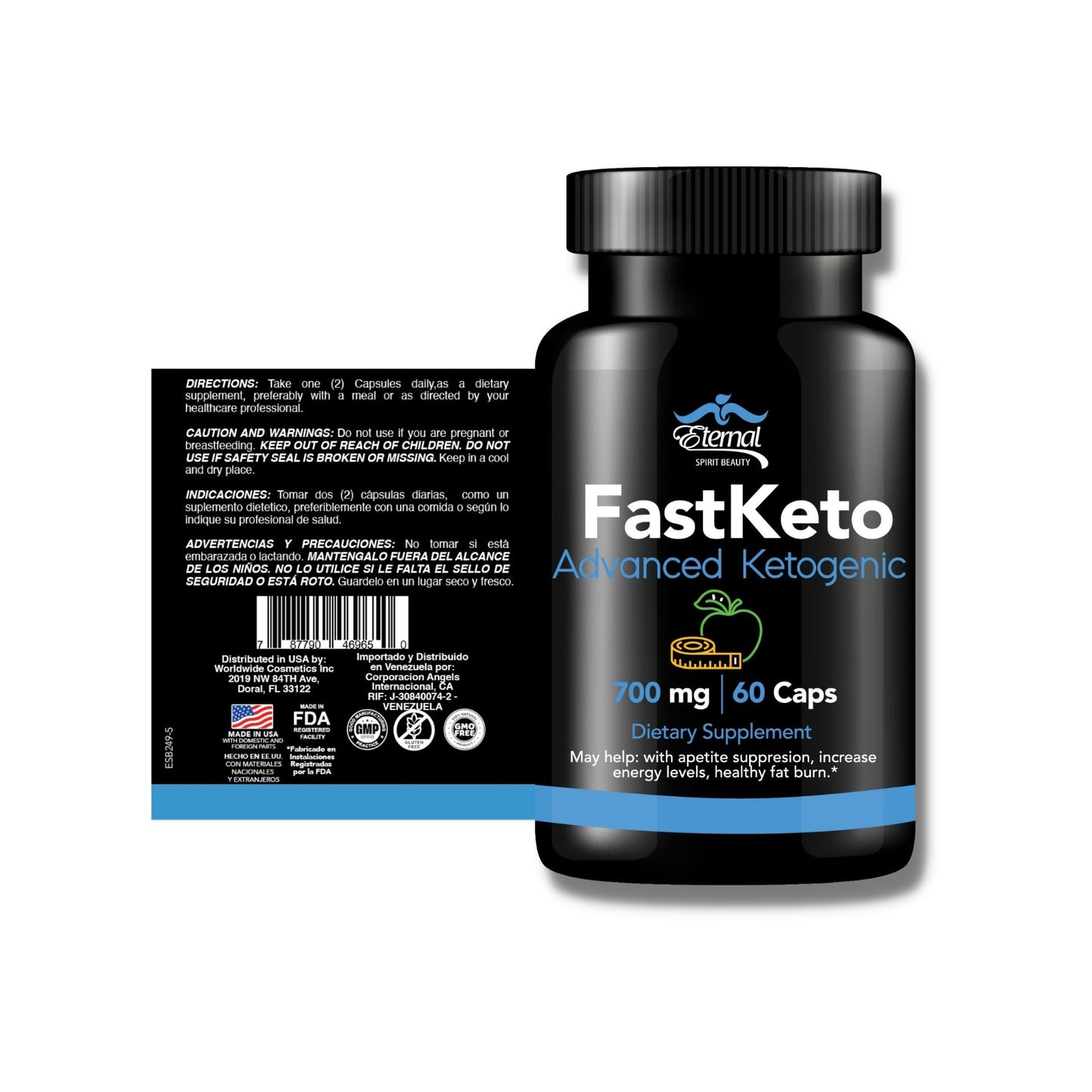 Eternal Spirit Beauty FastKeto – Advanced Ketogenic Support for Energy & Fat Burning