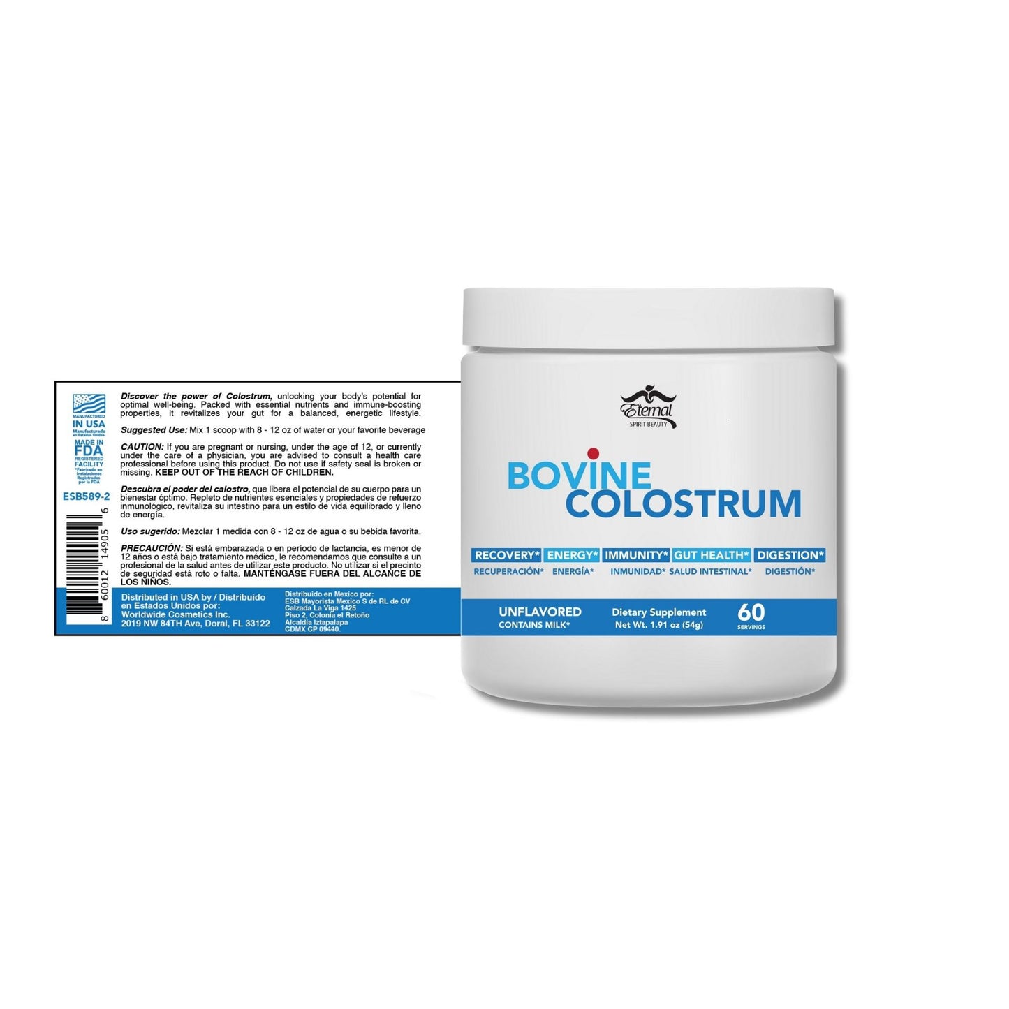 Eternal Spirit Beauty Bovine Colostrum – Nature’s First Superfood for Immunity & Vitality