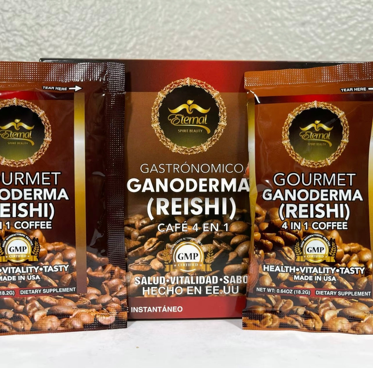 Pack of Two- 4 in 1 Latte Coffee with Reishi Ganoderma