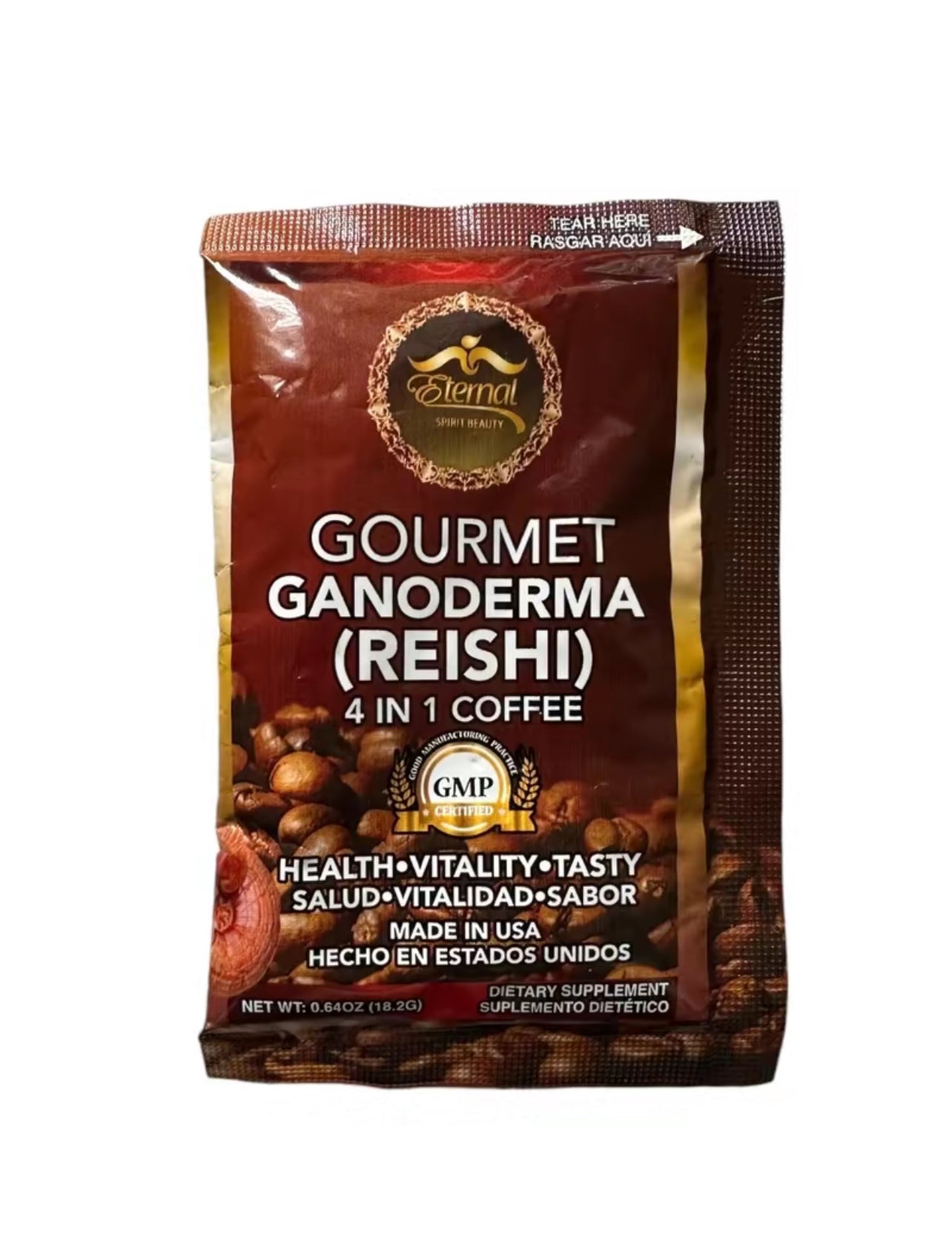 Pack of Two- 4 in 1 Latte Coffee with Reishi Ganoderma