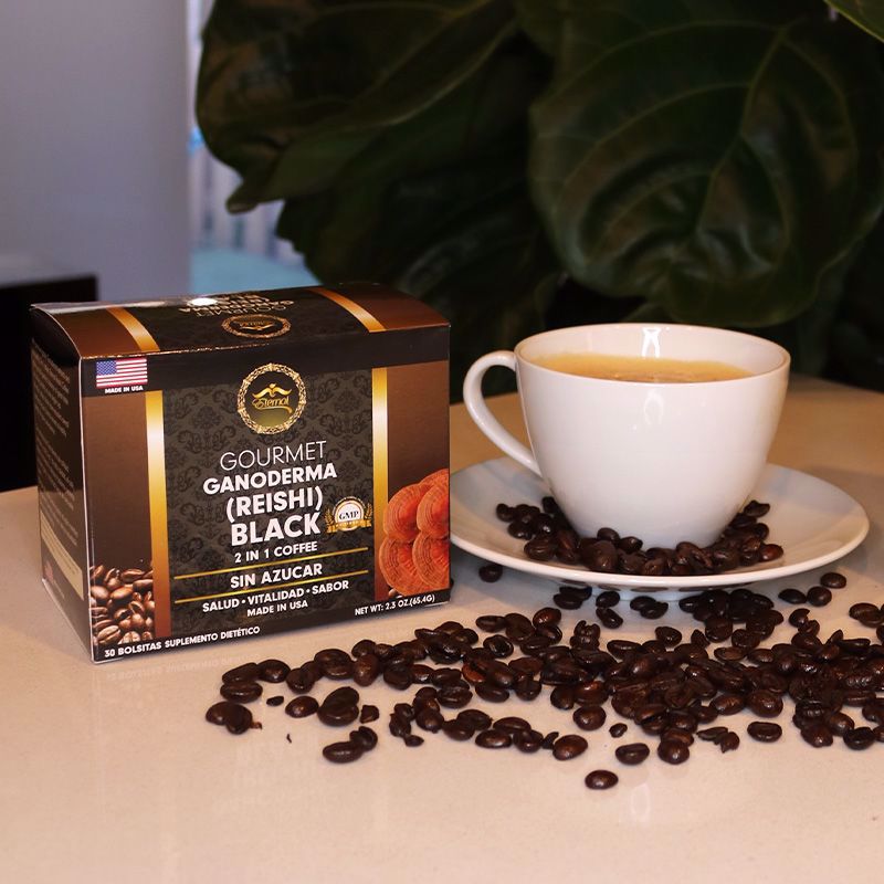 Black Coffee 2 in 1 with Ganoderma