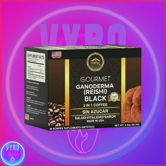 Black Coffee 2 in 1 with Ganoderma