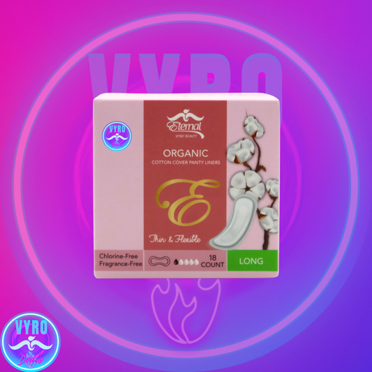 Organic Cotton Cover Pads Chlorine and Fragrance-Free Women LONG